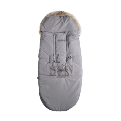 Beztroska fusak s kožešinou 100cm, gray (6-24m)/M - Image 2