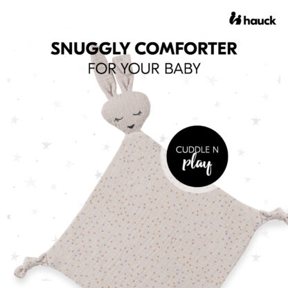 Hauck Mazlík CUDDLE N PLAY, rabbit beige dots ¨ - Image 2