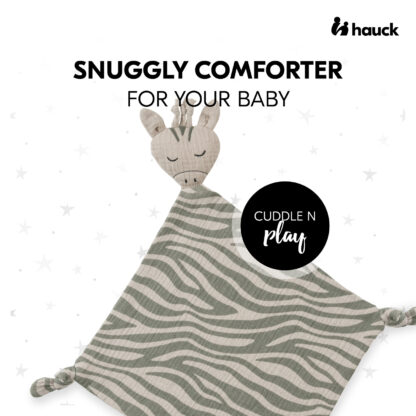 Hauck Mazlík CUDDLE N PLAY, zebra sage ¨ - Image 2