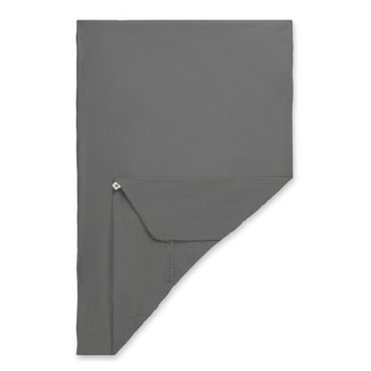 Hauck Měkké napínací prostěradlo 120x60, mušelín, dark grey ¨